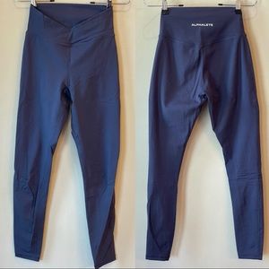 Alphalete Surface Power Leggings Dark Grey